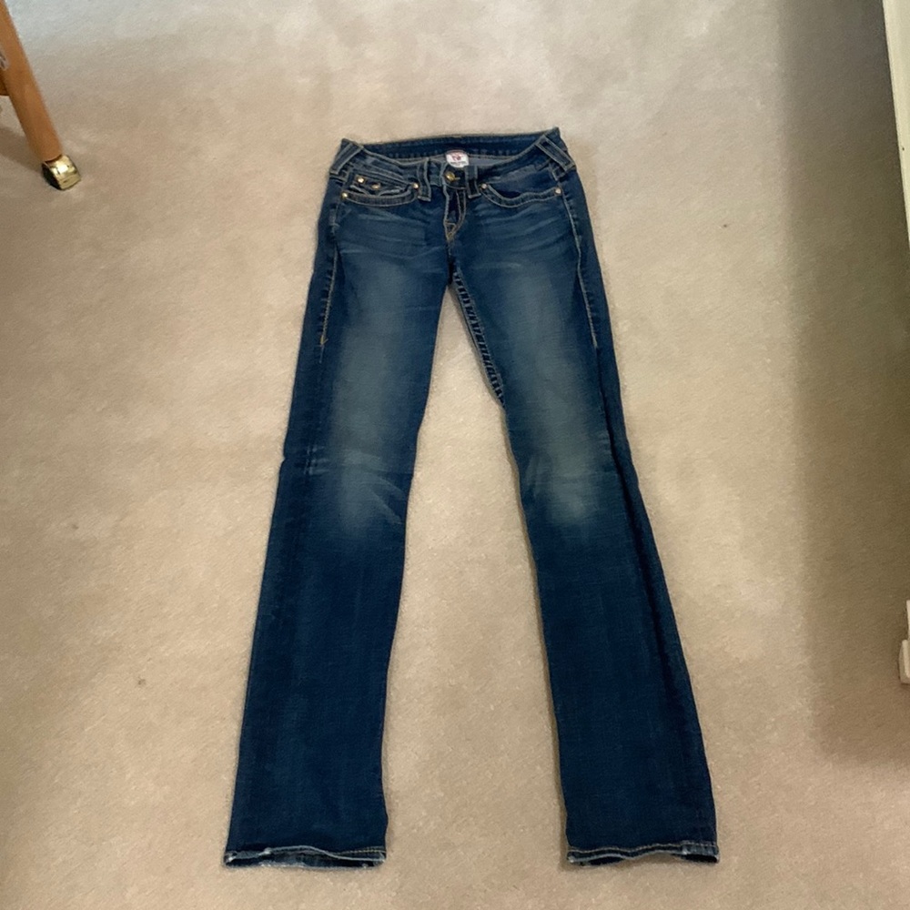 True Religion Straight Leg Jeans